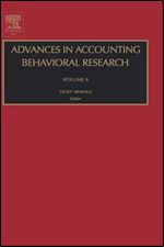 Advances in Accounting Behavioral Research, Volume 6